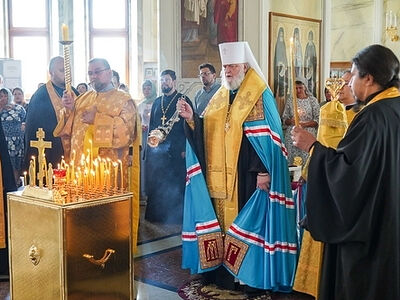 Во всех храмах и монастырях Курской митрополии совершены заупокойные богослужения