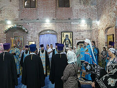 First Liturgy in nearly a century in rebuilt Tver monastery church