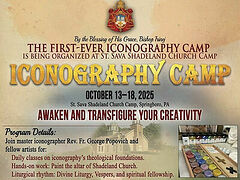 First-ever iconography camp to be held at St. Sava Shadeland Monastery in Pennsylvania