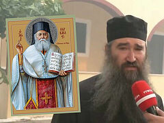 Relics of St. Gervasios (Paraskevopoulos) miraculously survive wildfire near Patras