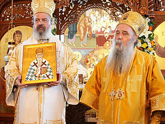 Century-old Serbian Orthodox Church blessed with relics of St. Nikolai (Velimirović)
