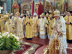 11th anniversary of enthronement of Metropolitan Onuphry as Ukrainian primate
