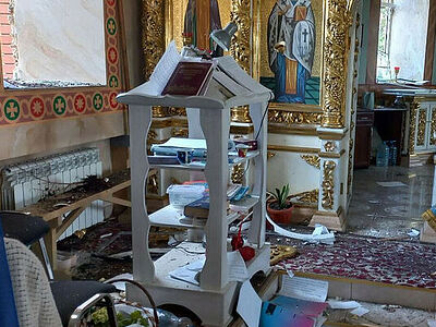 В Щебекинском районе храм атакован дроном