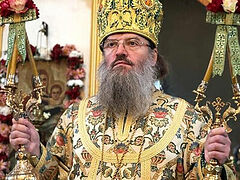 Metropolitan Luke denounces satanic desecration of Kiev Caves relics