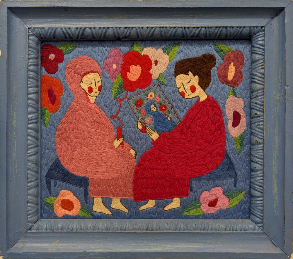 Пряха и вышивальщица