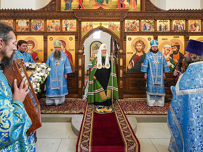Проповедь после Литургии в храме благоверных князя Петра и княгини Февронии Муромских в Марьине