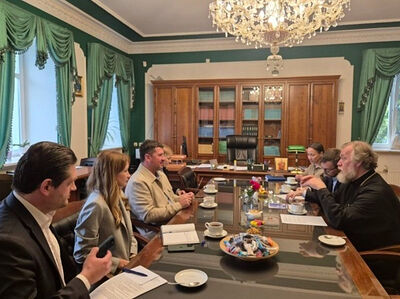 Председатель Синодального отдела по благотворительности встретился с руководителем Департамента социальной защиты Москвы