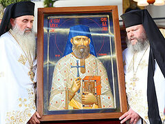 Local proclamation of canonization of St. Gherasim of Tismana
