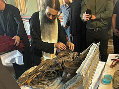 Relics of newly canonized Serbian holy hierarch uncovered