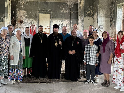 Как пенсионеры храм Архистратига Михаила в Тулубьево восстанавливают