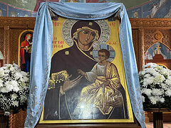 Donetsk Iveron Icon returns to its home monastery after 11 years