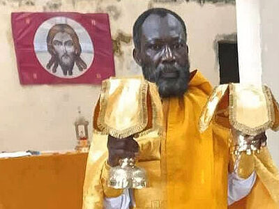 Впервые совершена Литургия на новообразованном приходе сщм. Игнатия Богоносца в Нигерии