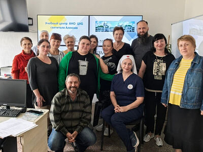 Больница святителя Алексия провела в Бердянске пятый поток курсов по уходу за тяжелобольными