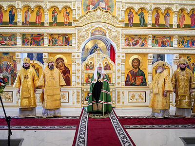 Проповедь после Литургии в Троицком храме с. Саввино Московской области