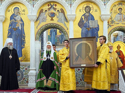 Проповедь после Литургии в храме великомученика Георгия Победоносца