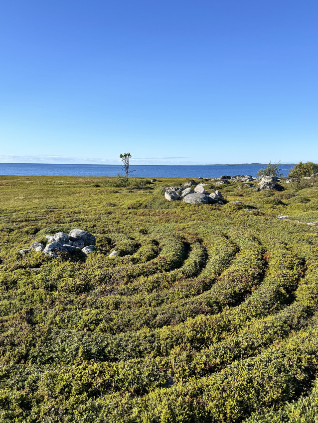 An ancient labyrinth