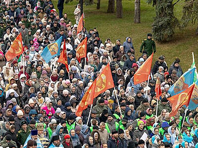 В Казани прошел общегородской Крестный ход в День народного единства
