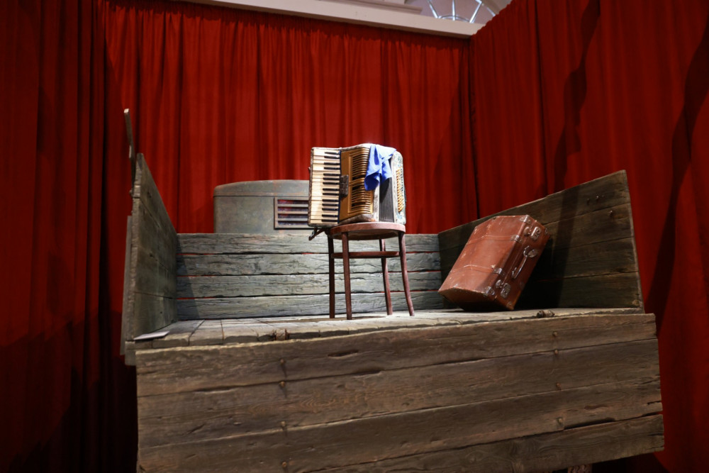 Синий платочек К.И. Шульженко (сер. 1970-х. шифон)