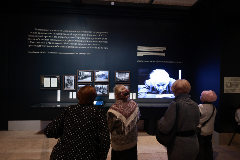 Зал 8А. Злодеяния немецко-фашистских захватчиков в отношении мирного населения СССР