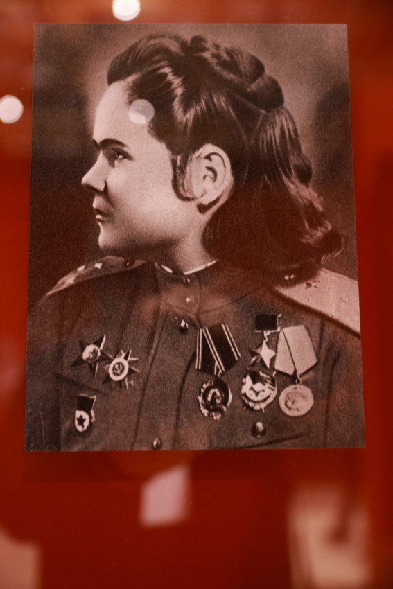 Старший лейтенант Екатерина Рябова – штурман эскадрильи 46-го гвардейского ночных бомбардировщиков