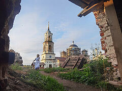 Ο εορτασμός της Εικόνας της Παναγίας Τερεμπένσκαγια στη Ιερά Μονή Νικολό-Τερεμπένσκι της Επισκοπής Μπεζέτσκ