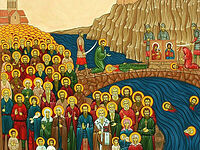 The Hundred Thousand Martyrs of Tbilisi (†1227)