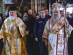 First feast of Romanian elder St. Dionisie (Ignat) celebrated on Mount Athos