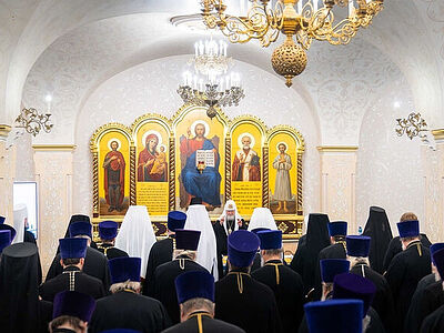 Святейший Патриарх Кирилл возглавил расширенное заседание Епархиального совета г. Москвы