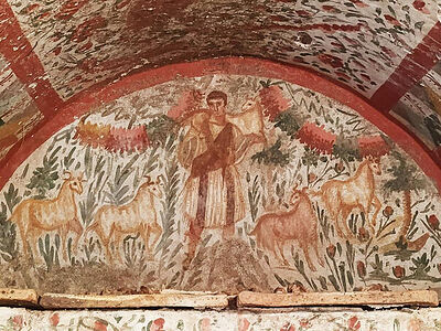 Турция: в древней Никее обнаружена фреска Христа в образе Доброго Пастыря III века