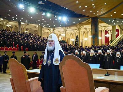 Под председательством Святейшего Патриарха Кирилла состоялось Епархиальное собрание г. Москвы