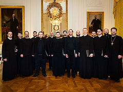St. Tikhon’s Seminary choir performs at White House holiday event (+VIDEO)