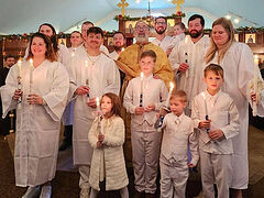 Dozen+ baptized at Greek Orthodox church in Georgia