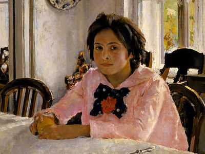 Вера Саввишна Самарина, девочка с персиками