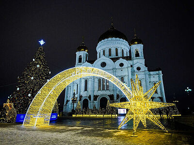 В праздник Рождества Христова на российских телеканалах и портале Патриархия.ru пройдет прямая трансляция Патриаршего богослужения