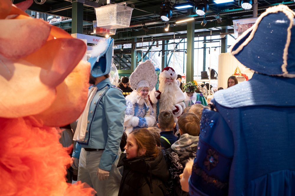 New Year celebrations on Balchug Island