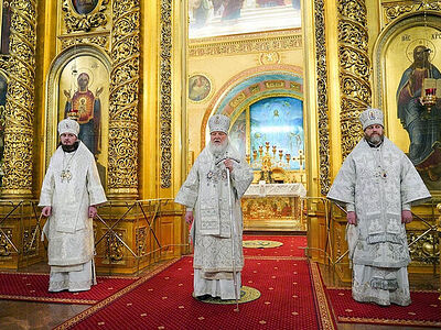 Проповедь в праздник Крещения Господня после Литургии