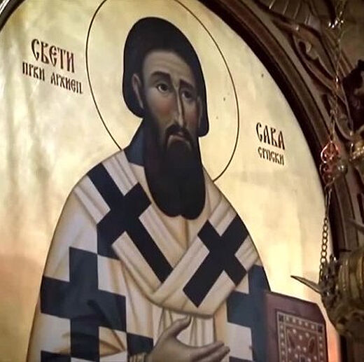 St. Sava of Serbia and St. Tatiana