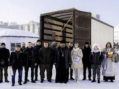Из Нижегородской епархии в зону СВО отправлена очередная партия гуманитарного груза