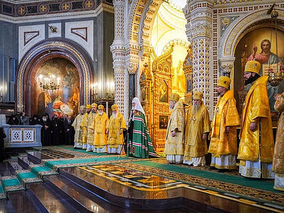 Слово Святейшего Патриарха Кирилла в 17-ю годовщину интронизации