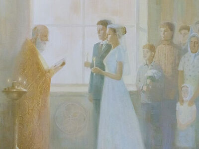 «Свечи венчальные им купи»