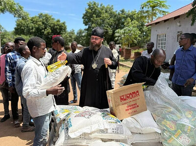 Русская Православная Церковь передала 46 тонн гуманитарной помощи для голодающих жителей Малави