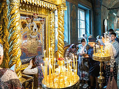 Blessed Help from the Queen of All Icon at Moscow’s Novospassky Monastery