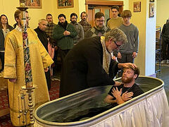 Montana church celebrates 10 Baptisms/Chrismations and 15 new catechumens in one weekend