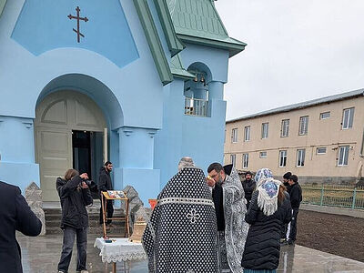 В армянском селе Амракиц освятили колокола для восстановленного храма свт. Николая