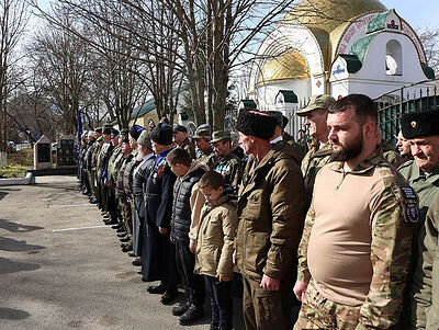 Юбилей Ермоловского батальона отпраздновали в Минеральных водах