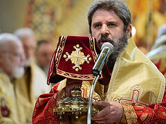 Archbishop of Albania leads pan-Orthodox Liturgy in Massachusetts