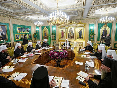 Журналы Священного Синода от 12 марта 2026 года