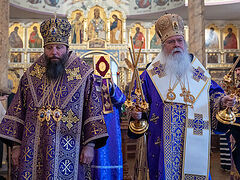 OCA and ROCOR primates concelebrate in New York
