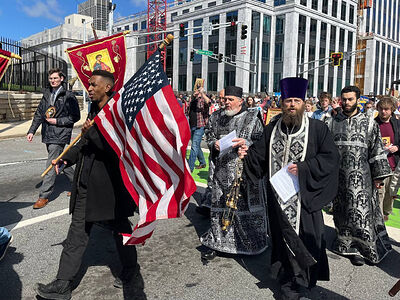 Православные разных юрисдикций приняли участие в "Марше за жизнь" в Атланте