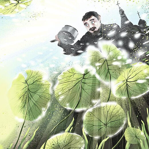 «Ο ιερέας πήγε για δουλειές και, όταν επέστρεψε, βρήκε τη δεξαμενή γεμάτη βούρκο»